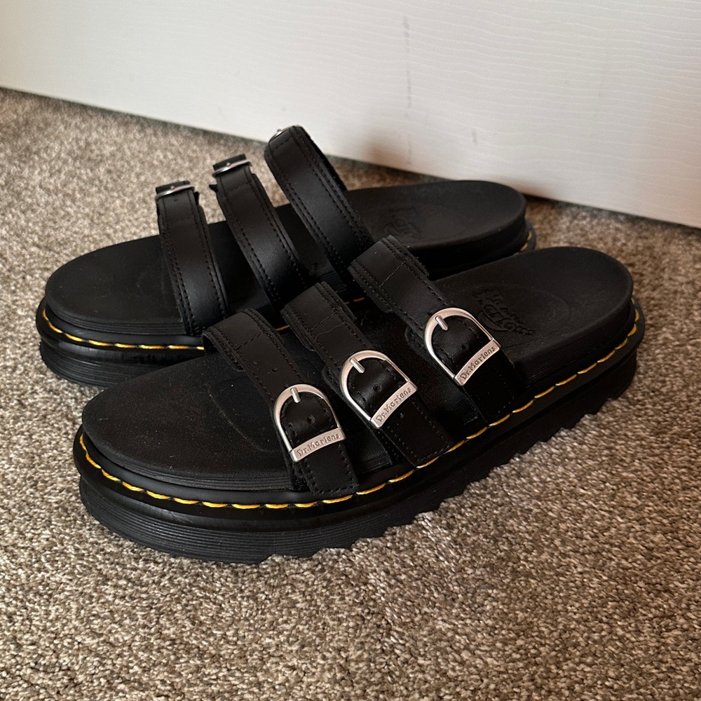 Dr. Martens Platform Blaire Slides
